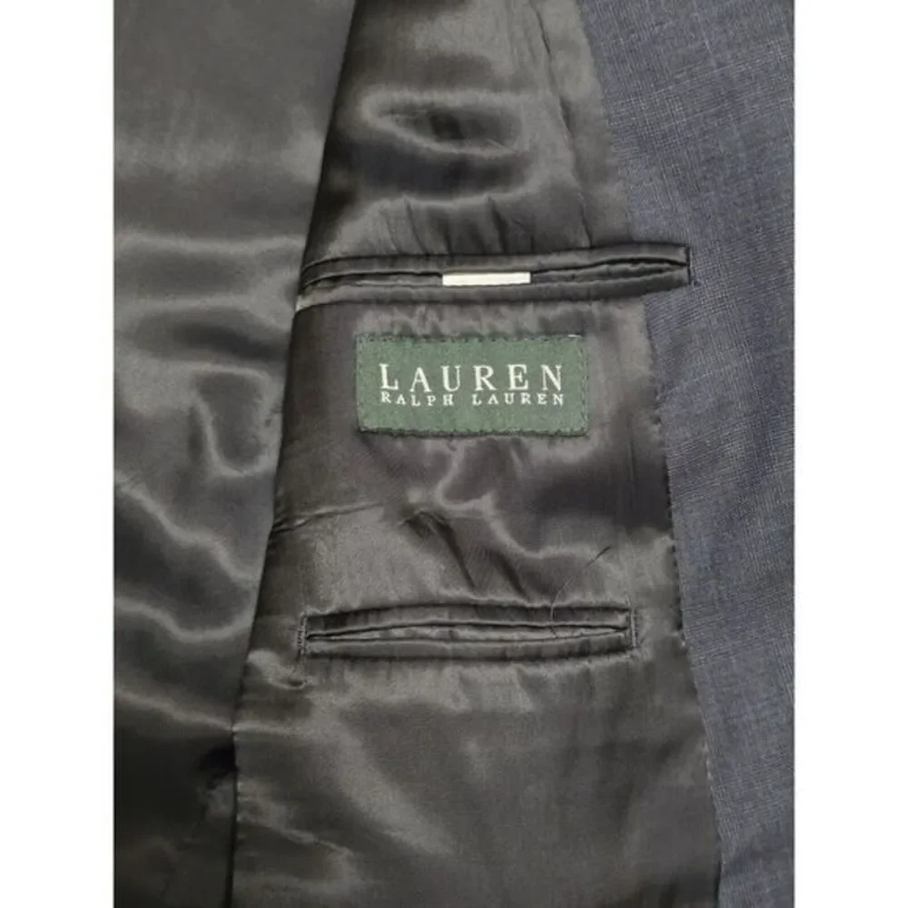 Lauren Ralph Lauren Men's Grey 100% Wool‎ 2 Button Blazer 50in Chest XXL